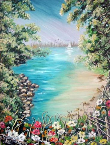 VUE SUR LA RIVIRE